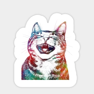 Funny cat 1 Sticker